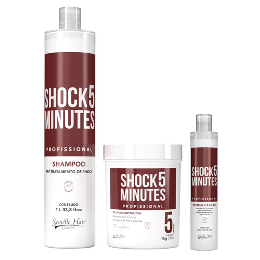 Kit SHOCK 5 Reconstrução Capilar Profissional-0